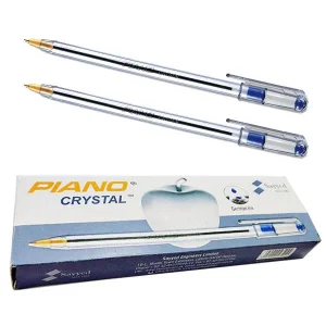 Piano Crystal Ball Pen Blue [1 Box]
